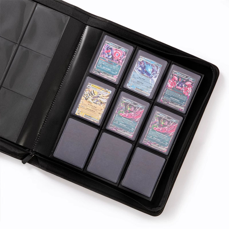 Pokemon Binder Card - 35PT Toploader Kaartenmap 4/9 Vakjes 128/216