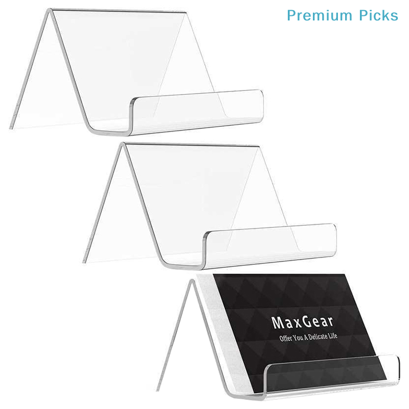 Graded Card Display - Draagbare Transparante Acryl Bureau Visitekaarthouder Tafel