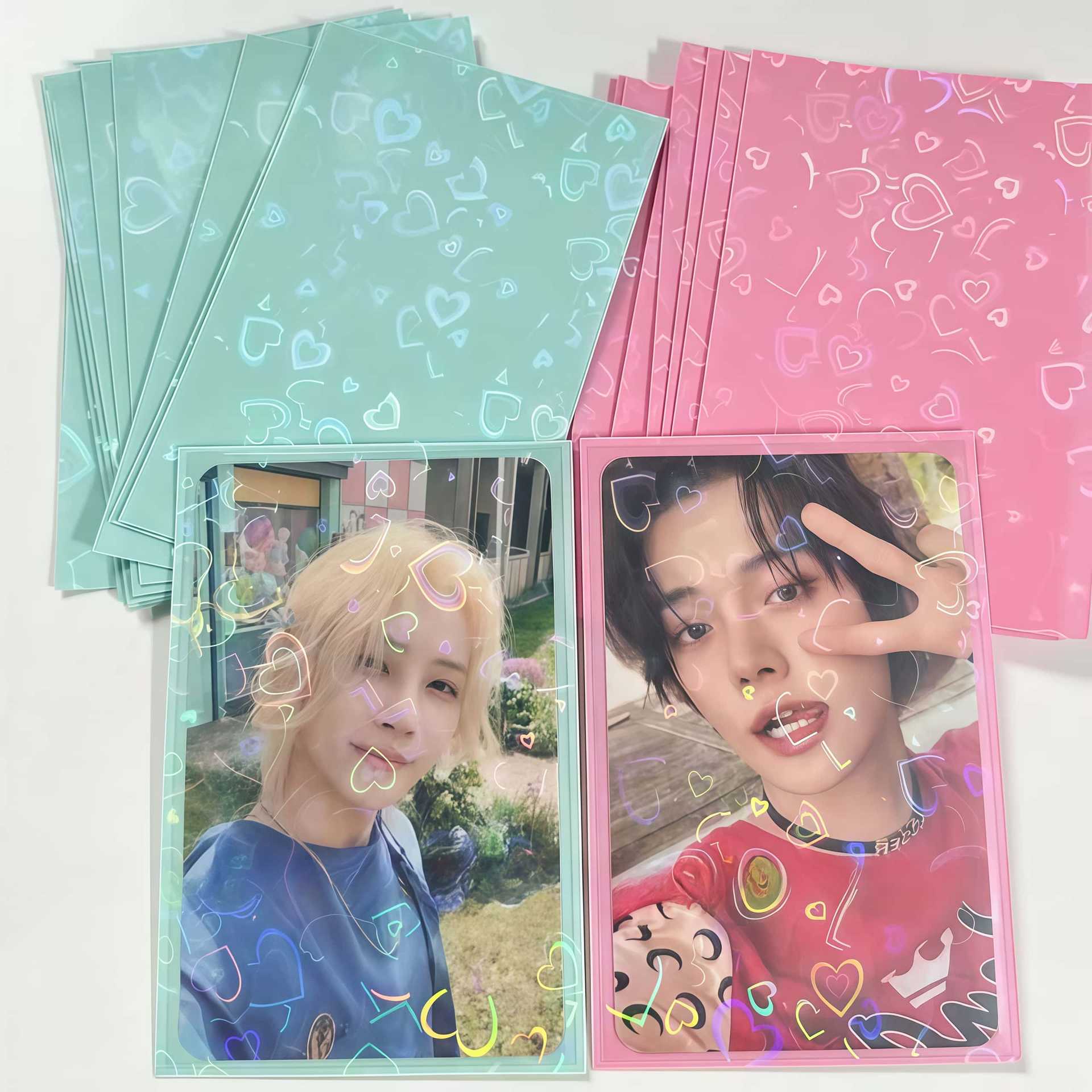 50 stuks Laser Hart Kaart 61x9 - Card Penny Sleeve recensie en prijs