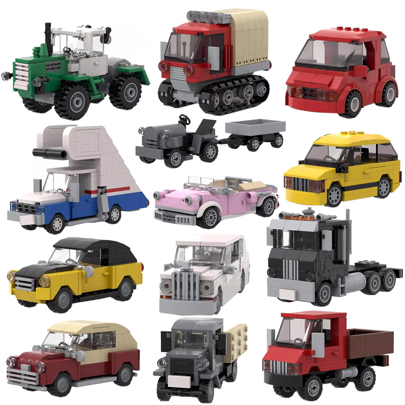 MOC City Mini Auto Tractor Sne - Lego Set Creator recensie en prijs